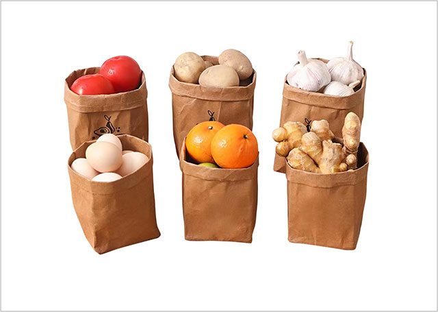 square bottom paper fruit bag