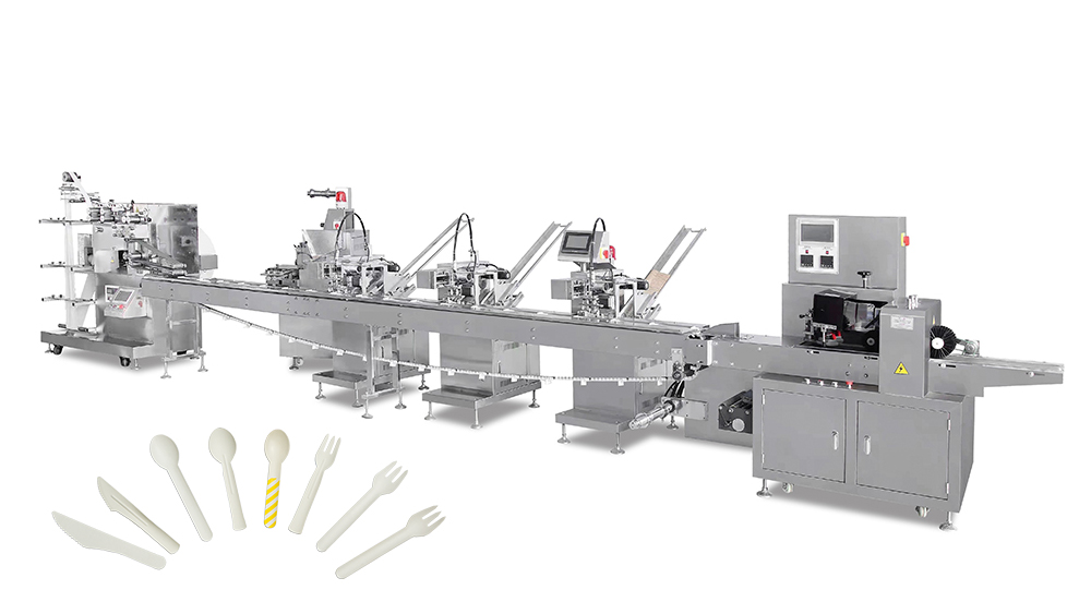 Paper Cutlery Packing Machine