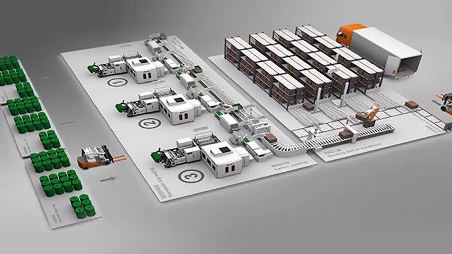 Fully Automated Intellgent Factory