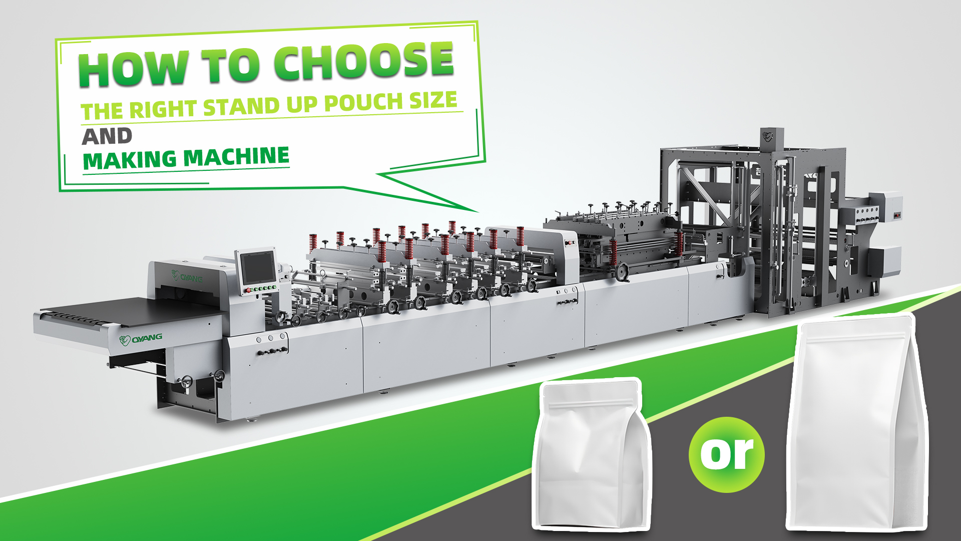 How To Choose The Right Stand Up Pouch Size And Making Machine