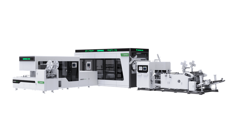 OYANG -20 AUTOMATIC NON WOVEN BOX BAG MAKING MACHINE WITH HANDLE ONLINE