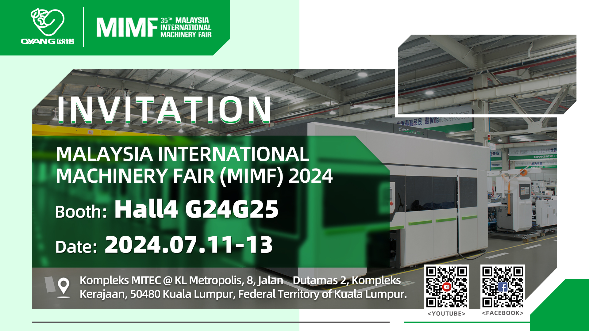 Oyang - Malaysia International Machinery Fair (MIMF) 2024