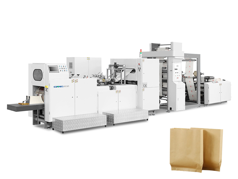 Roll-Fed Sharp Bottom Paper Bag Machine