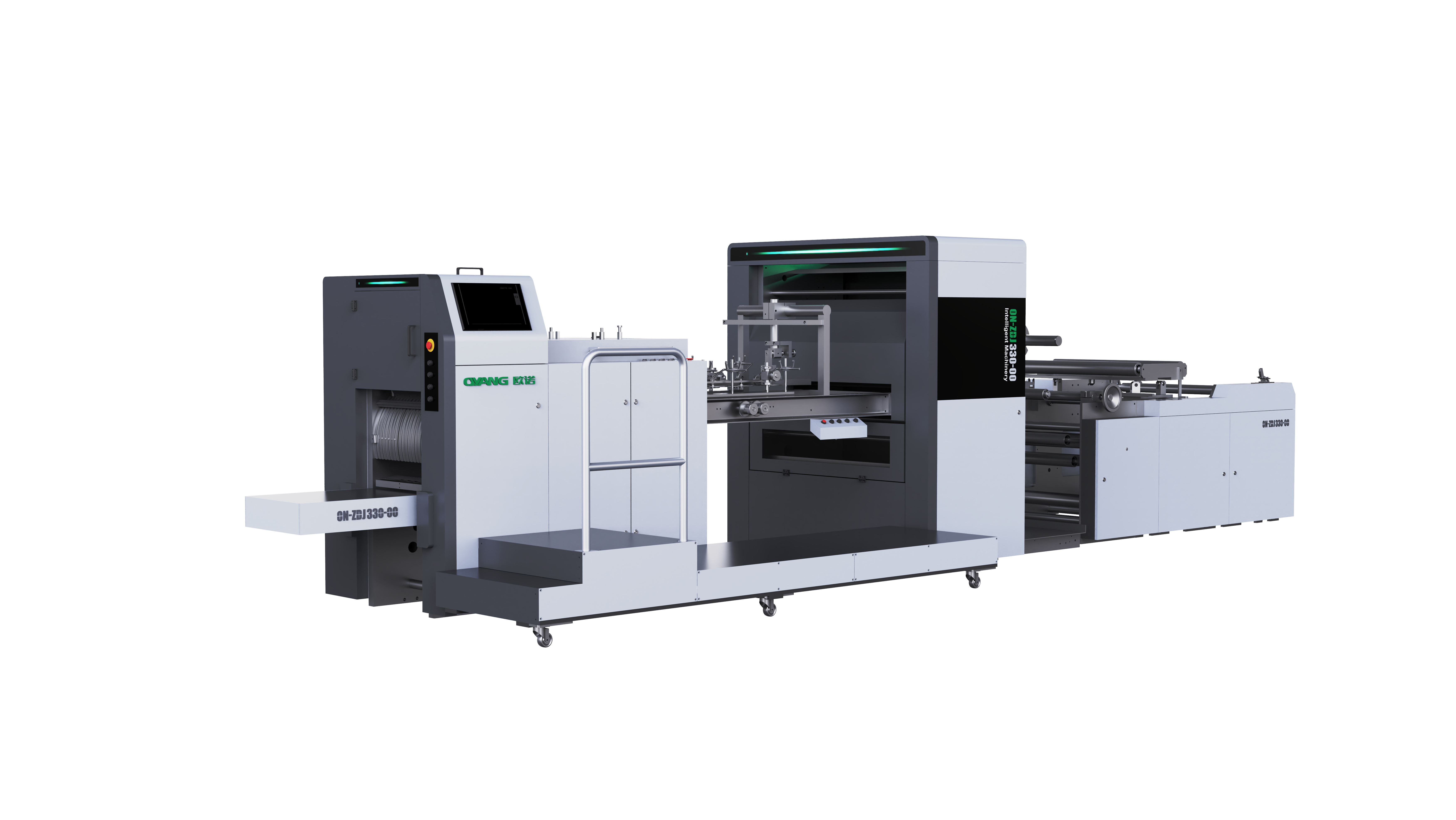 OYANG16C Roll-Fed Sharp Bottom Paper Bag Machine