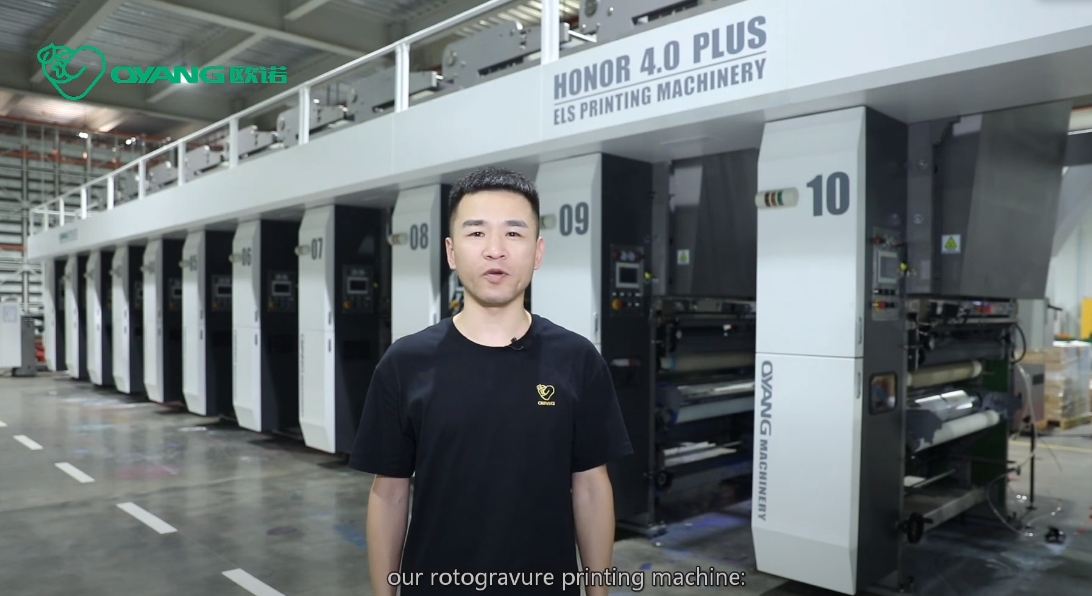 Intelligent High Speed Rotogravure Printing Machine Details Introduction