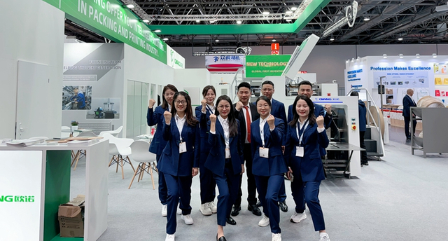 Oyang Sales Team At Drupa2024