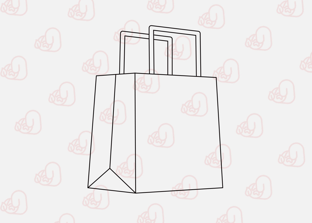 Flat-Handle-Paper-Bag-Models