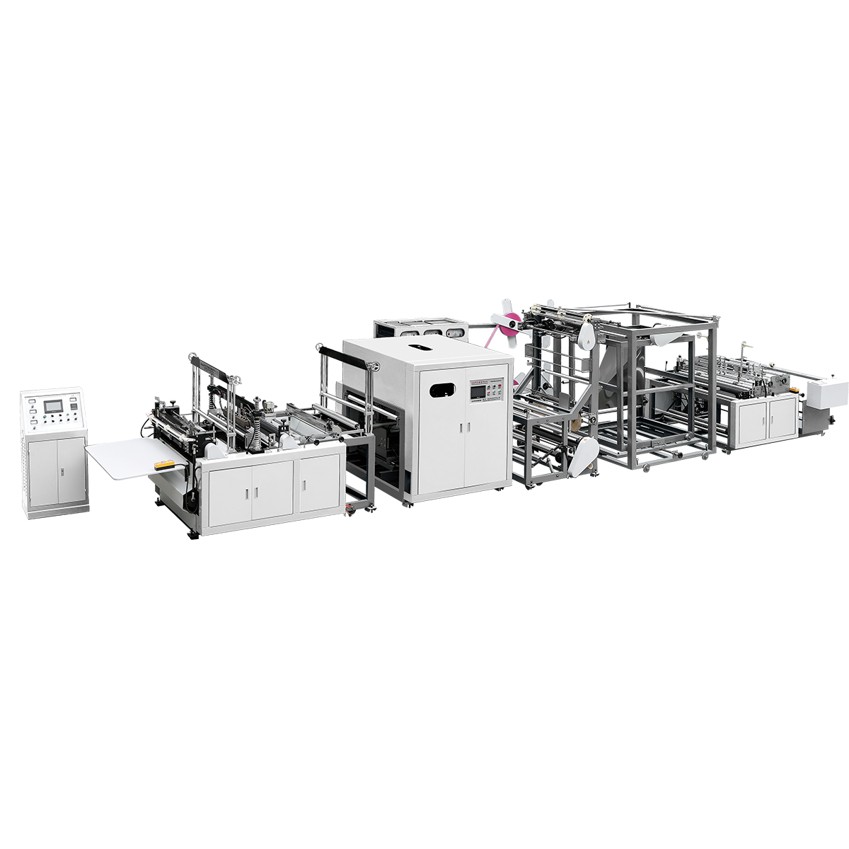OYANG 15 C700/800 Non Woven D-Cut Bag Making Machine